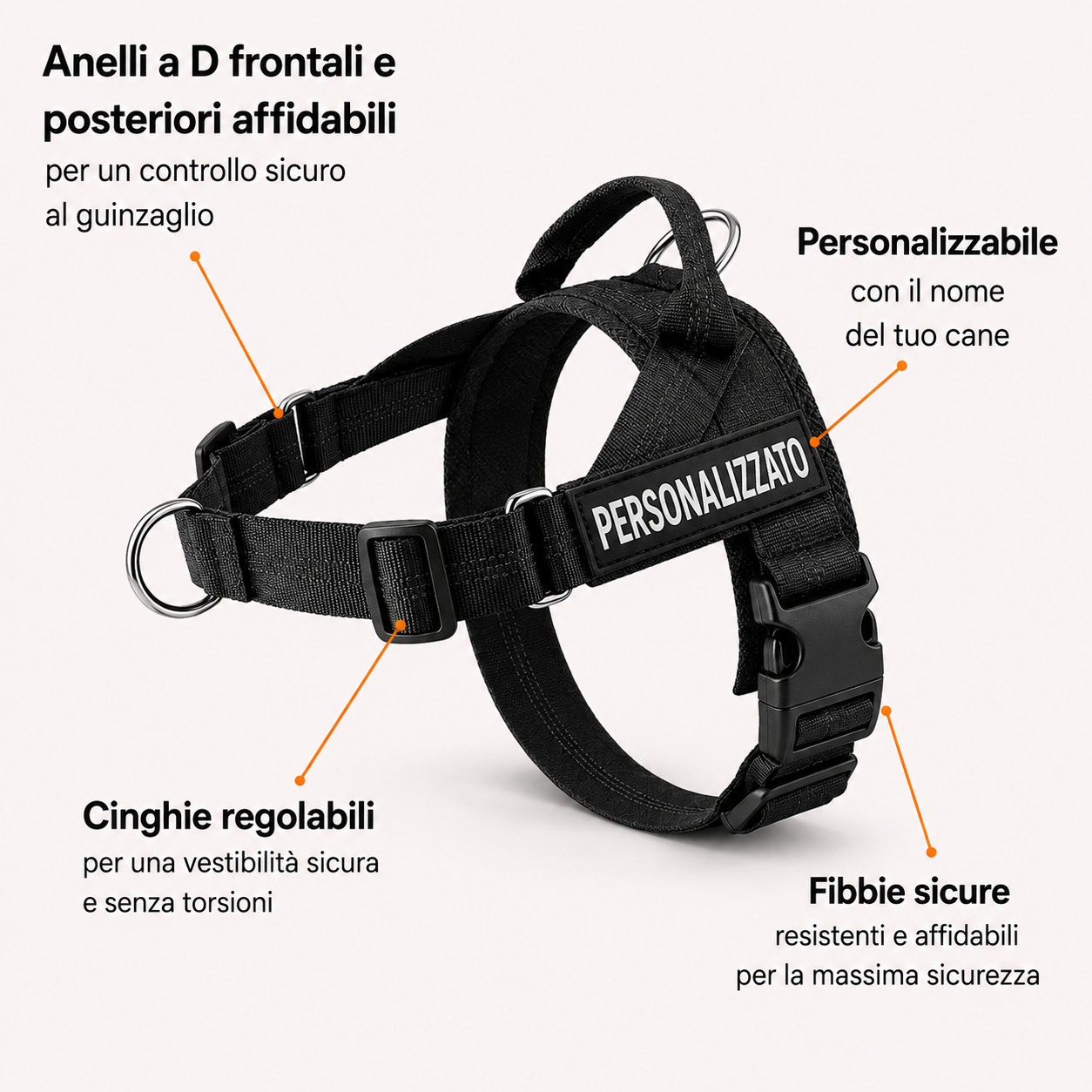 Packila Pettorina Anti-Tiro per Cani