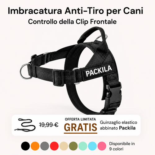 Packila Pettorina Anti-Tiro per Cani
