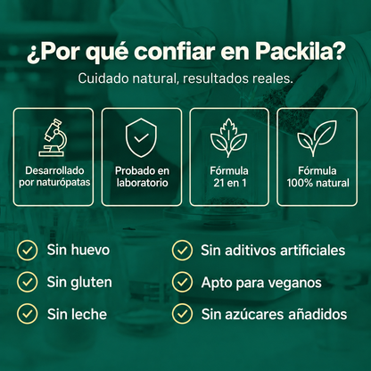 Packila Softgels de drenaje linfático